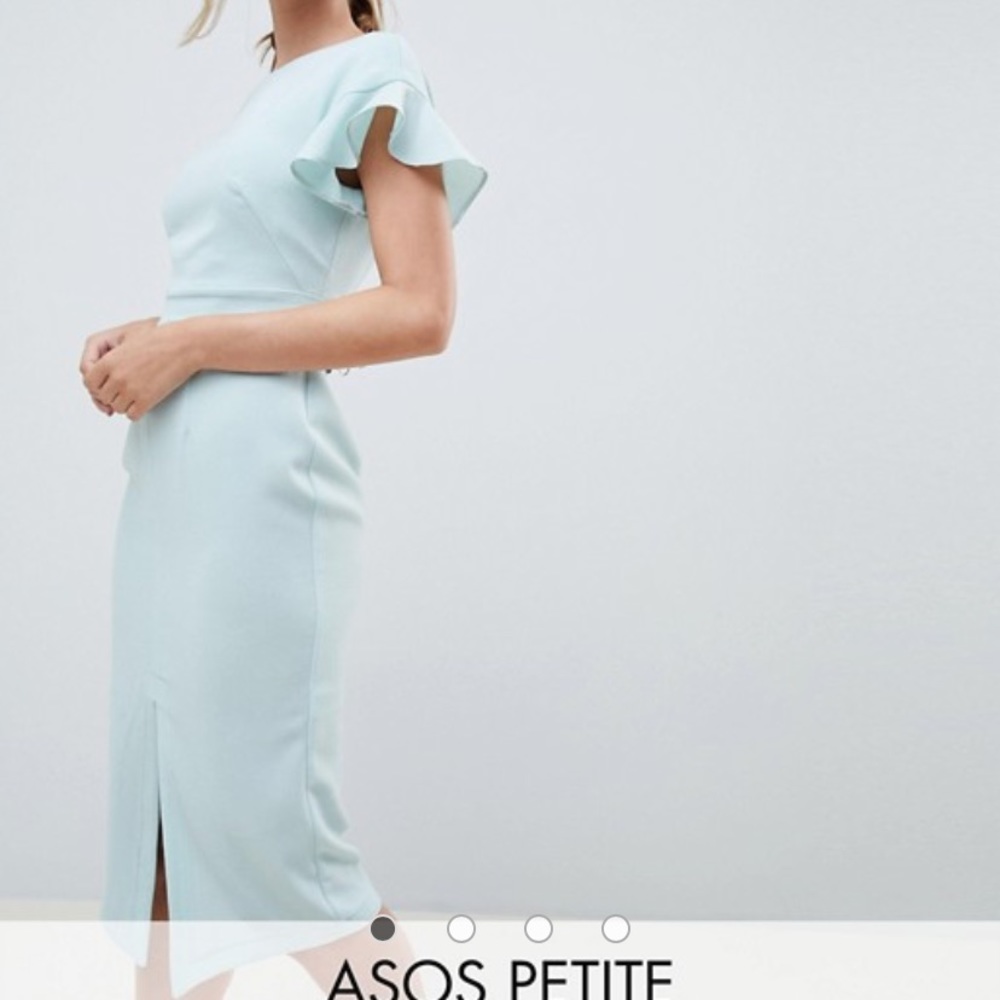 Teal dress